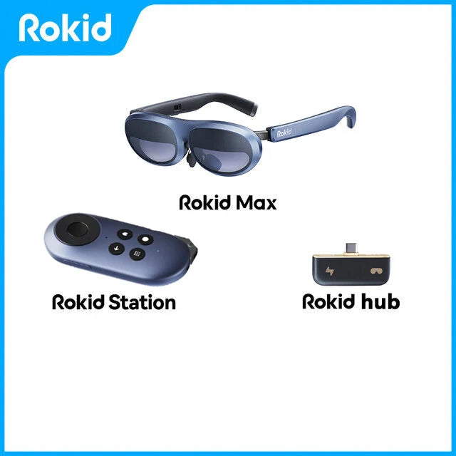 Rokid Max AR Joy 3D Smart Glasses – The Online Oasis Rokid Max AR Joy 3D Smart Glasses – The Online Oasis