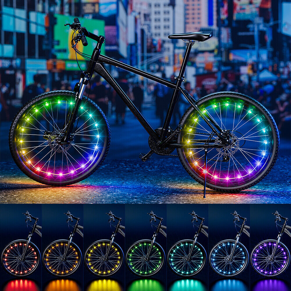 Smart Bike Wheel Light IP65 - The Online Oasis