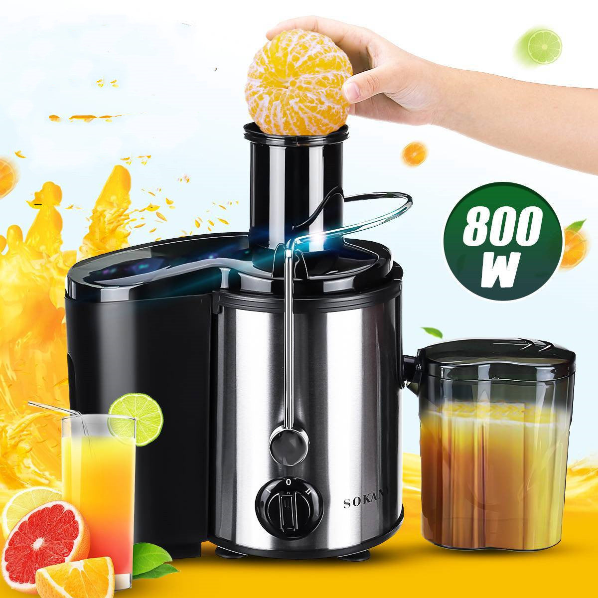 Juicer Multifunctional Separate Stainless Steel - The Online Oasis