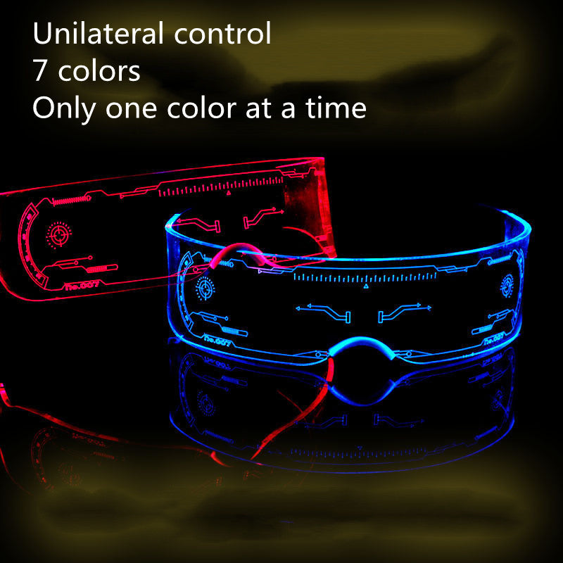 LED Luminous Glasses Christmas Party Goggles - The Online Oasis