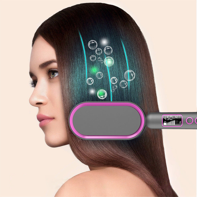 Multifunctional Hot Air Combing And Straight Rolling Dual Purpose Hair Dryer - The Online Oasis