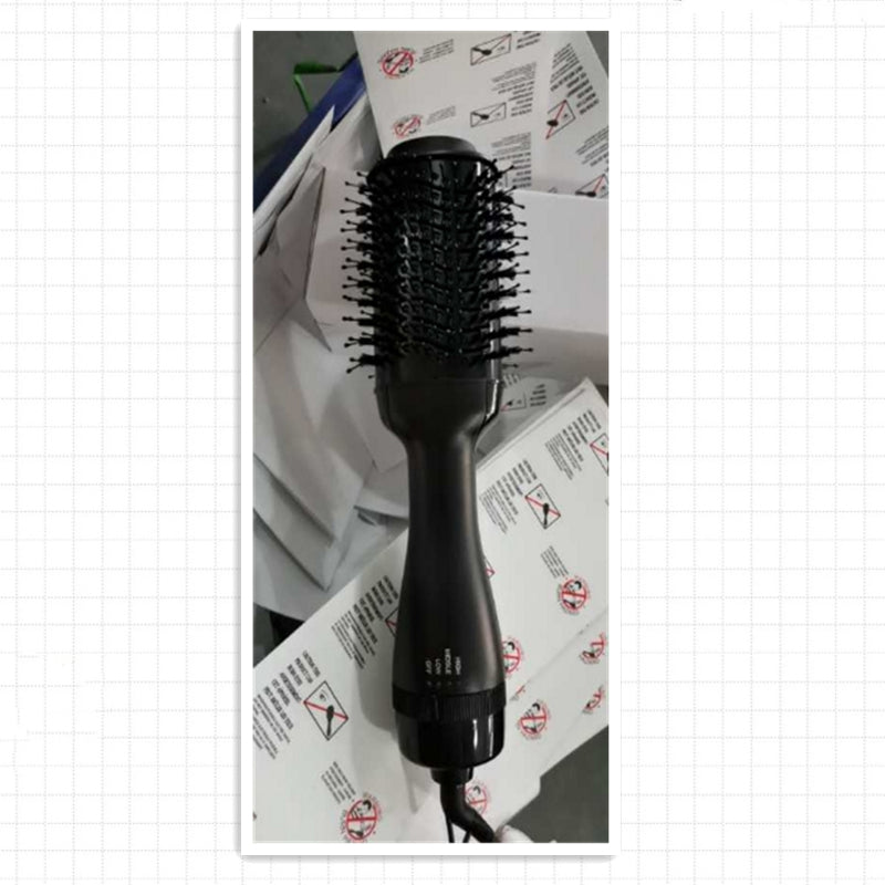 One-Step Electric Hair Dryer Comb Multifunctional Comb Straightener Hair Curling - The Online Oasis