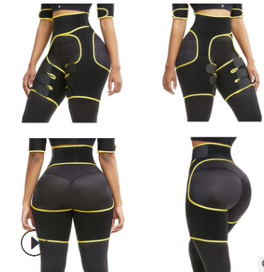 Sports Waist Belt Adjustable One-piece Girdle Leg Straps - The Online Oasis