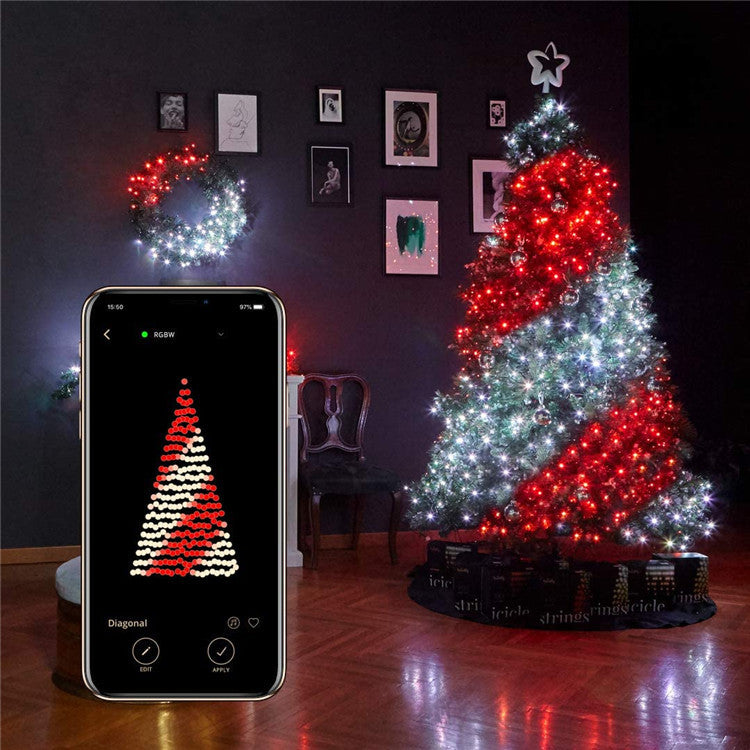 Bluetooth point control Christmas decoration lights - The Online Oasis