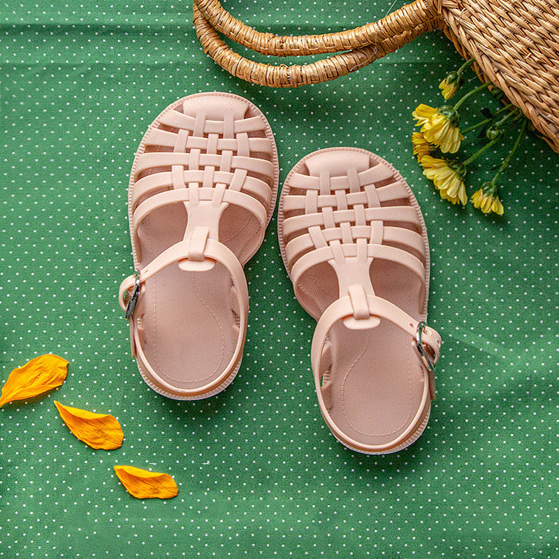 New Summer Children's Princess Children's Soft-Soled Baby Baotou Princess Shoes - The Online Oasis