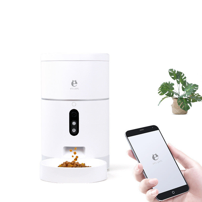 Smart Wifi Video Version Of Small One Pet Automatic Feeder Timing And Quantitative - The Online Oasis