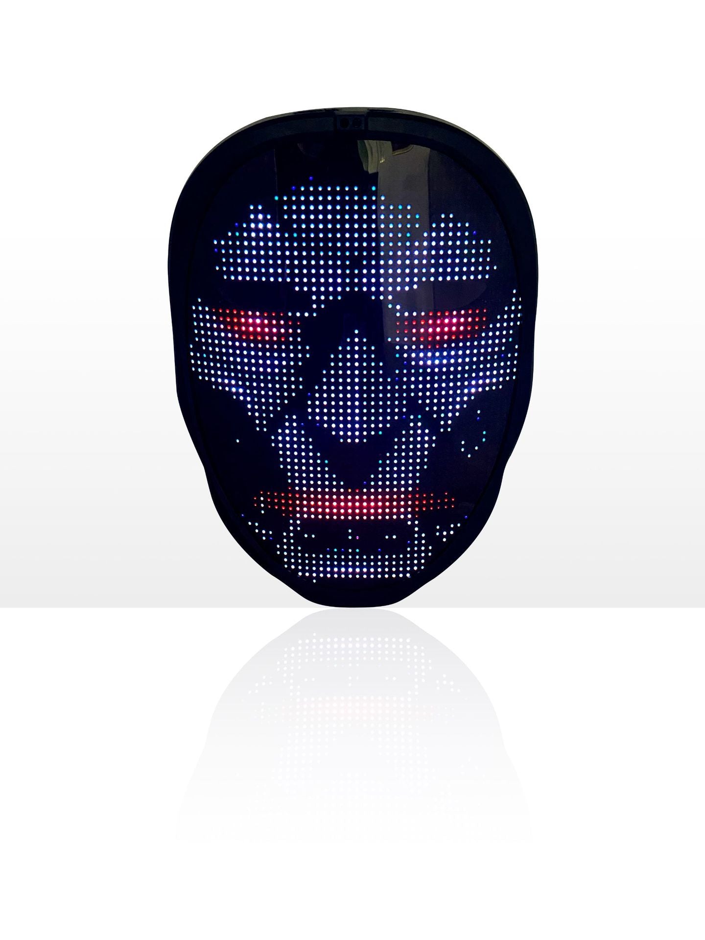 Full-Color LED App Controlled Face-Changing Luminous Mask - The Online Oasis