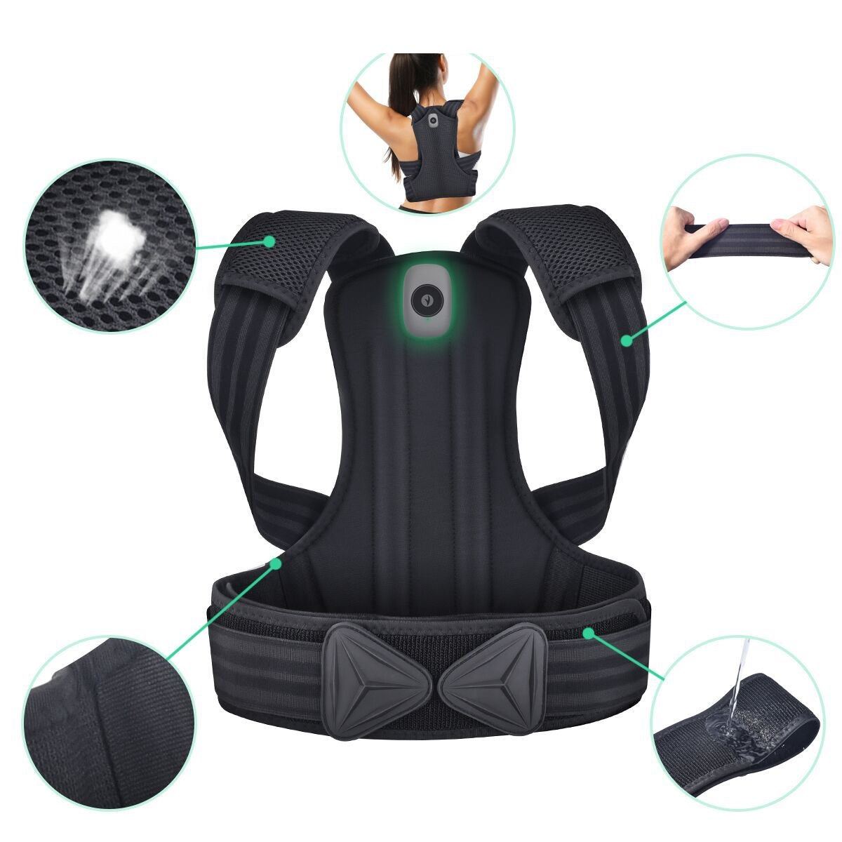 Smart Posture Corrector With Mobile App - The Online Oasis