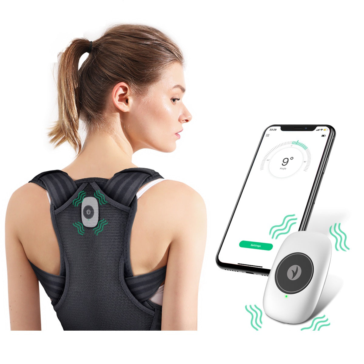 Smart Posture Corrector With Mobile App - The Online Oasis