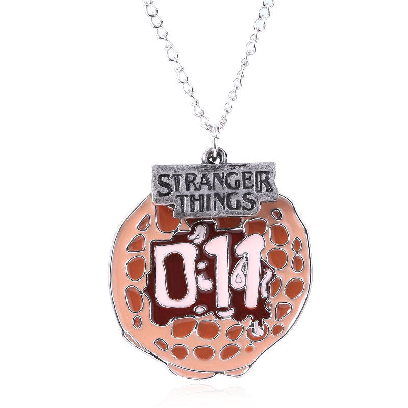 Stranger Things Necklace Bulb Letter Pendant - The Online Oasis