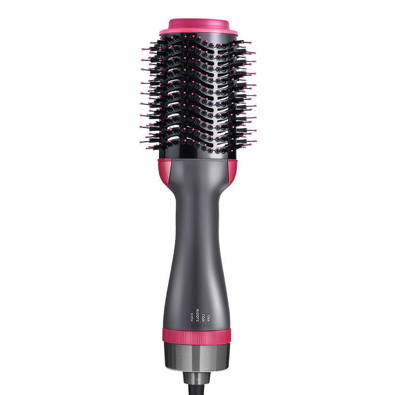 One-Step Electric Hair Dryer Comb Multifunctional Comb Straightener Hair Curling - The Online Oasis