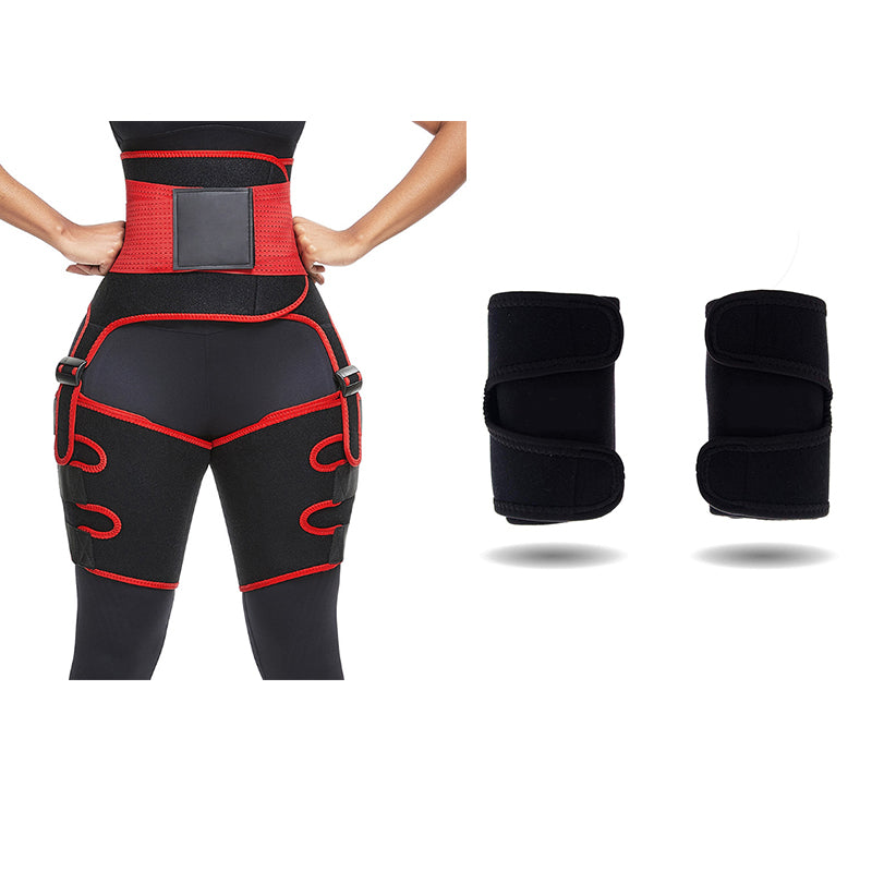 Sports Waist Belt Adjustable One-piece Girdle Leg Straps - The Online Oasis