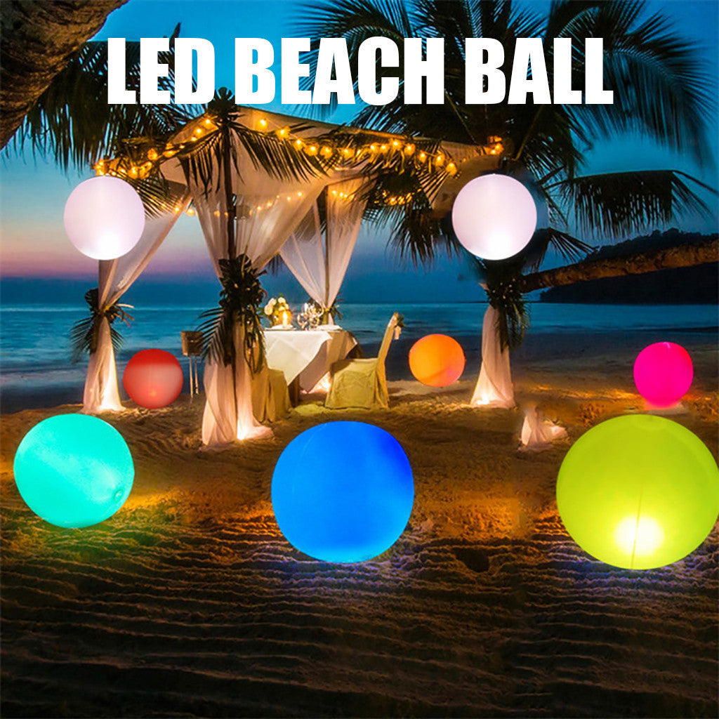 LED Remote Control Light Emitting Ball RGB Color - The Online Oasis