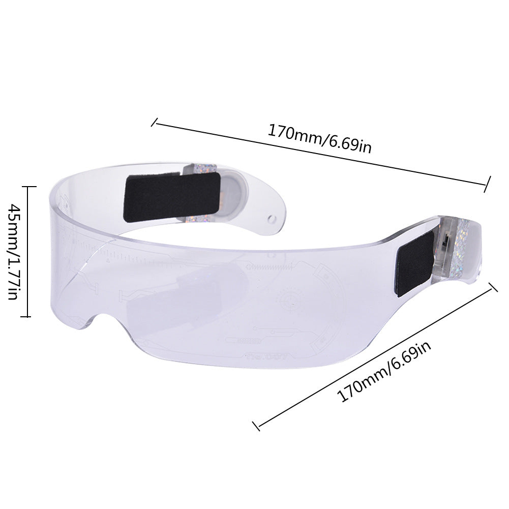 LED Luminous Glasses Christmas Party Goggles - The Online Oasis