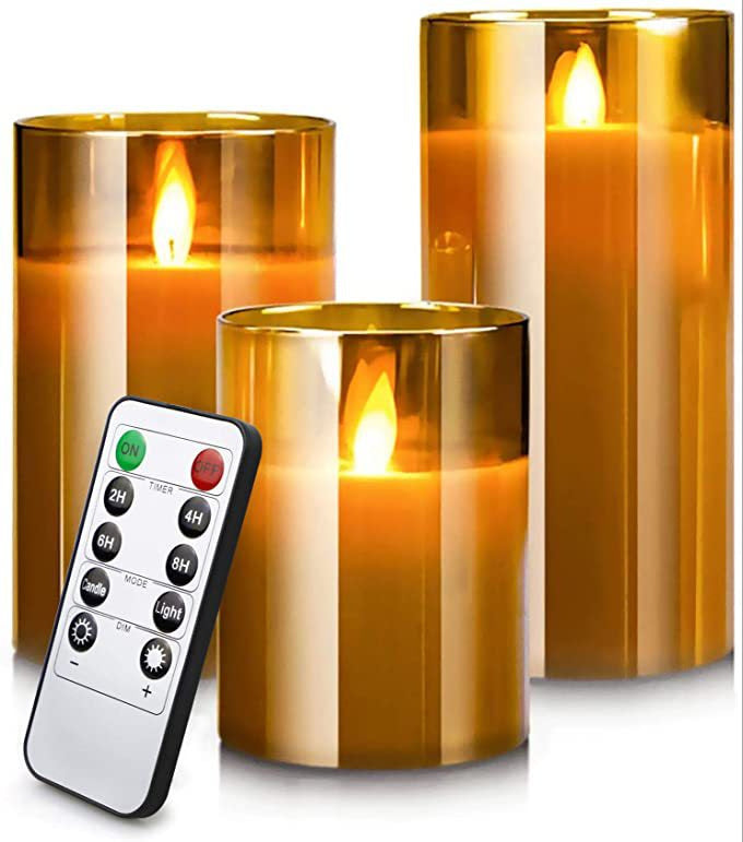 LED Electronic Remote Control Candle - The Online Oasis