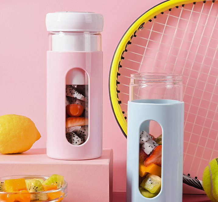 Portable Blender Electric Fruit Juicer USB Rechargeable Smoothie Blender Mini Fruit Juice Maker Handheld Kitchen Mixer Vegetable Blenders - The Online Oasis