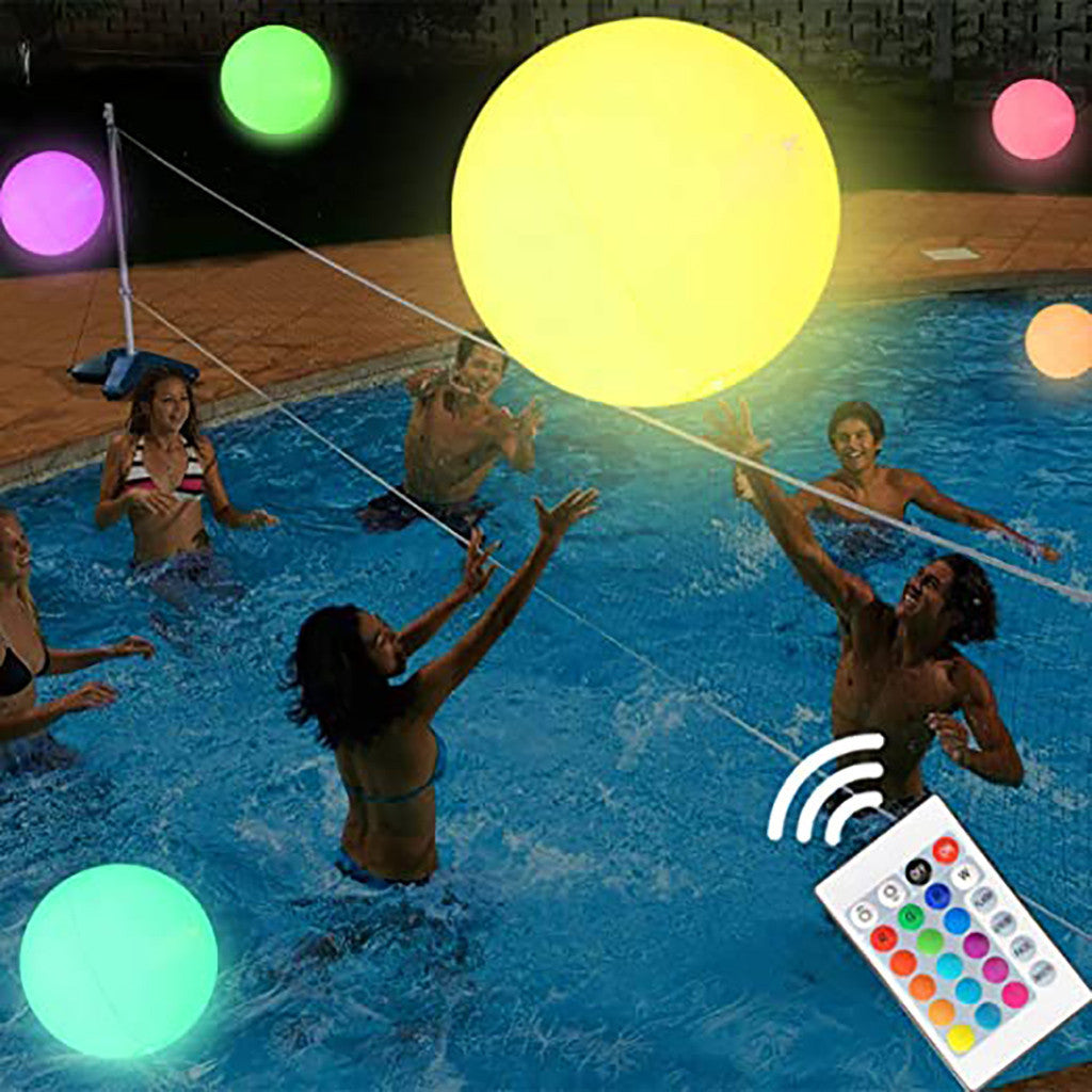 LED Remote Control Light Emitting Ball RGB Color - The Online Oasis