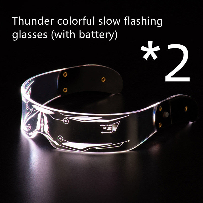 LED Luminous Glasses Christmas Party Goggles - The Online Oasis