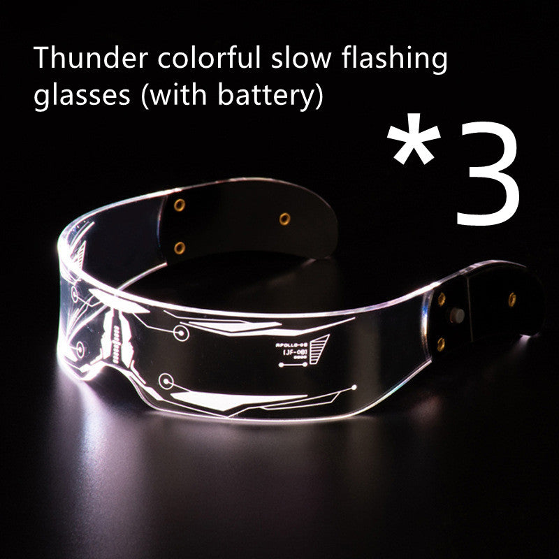 LED Luminous Glasses Christmas Party Goggles - The Online Oasis