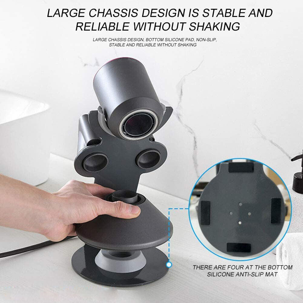 Magnetic Holder Anti-drop Supersonic Hair Dryer Stand Bracket Mount For Dyson - The Online Oasis