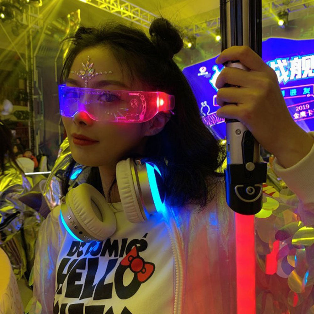 LED Luminous Glasses Christmas Party Goggles - The Online Oasis