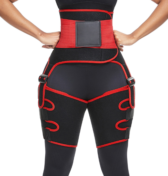 Sports Waist Belt Adjustable One-piece Girdle Leg Straps - The Online Oasis