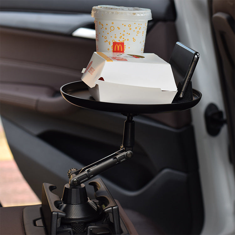 Car Food Tray With Adjustable Extendable Base - The Online Oasis