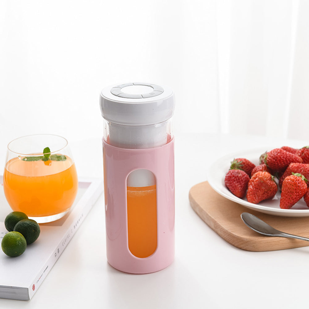 Portable Blender Electric Fruit Juicer USB Rechargeable Smoothie Blender Mini Fruit Juice Maker Handheld Kitchen Mixer Vegetable Blenders - The Online Oasis