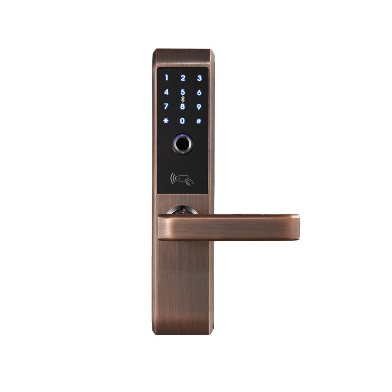 Bedroom wooden door fingerprint lock - The Online Oasis