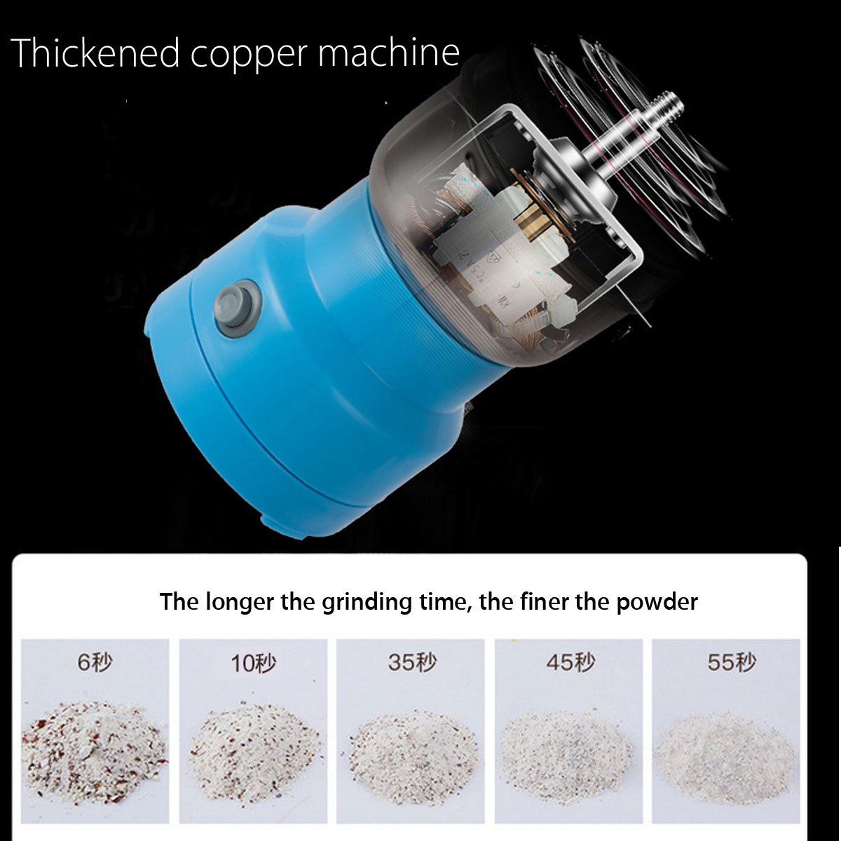 Whole Grains Flour Mixer Coffee Bean Grinder - The Online Oasis