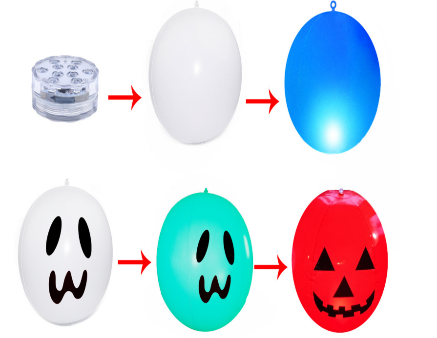 LED Remote Control Light Emitting Ball RGB Color - The Online Oasis