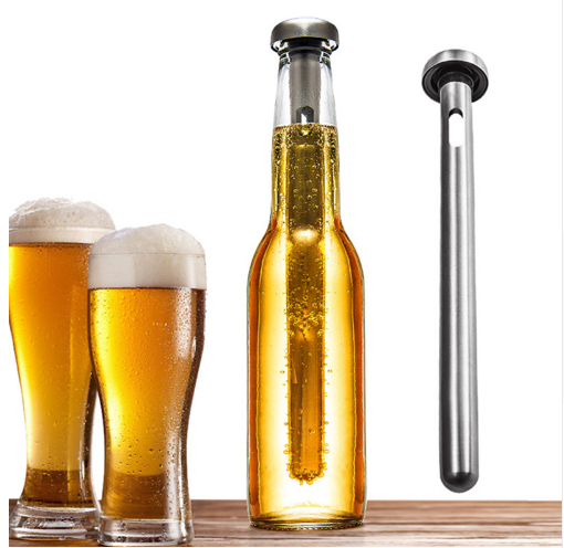 Wine Bottle Cooler Stick Stainless Steel Wine Cooling Rod - The Online Oasis