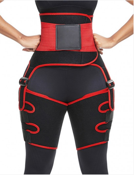 Sports Waist Belt Adjustable One-piece Girdle Leg Straps - The Online Oasis