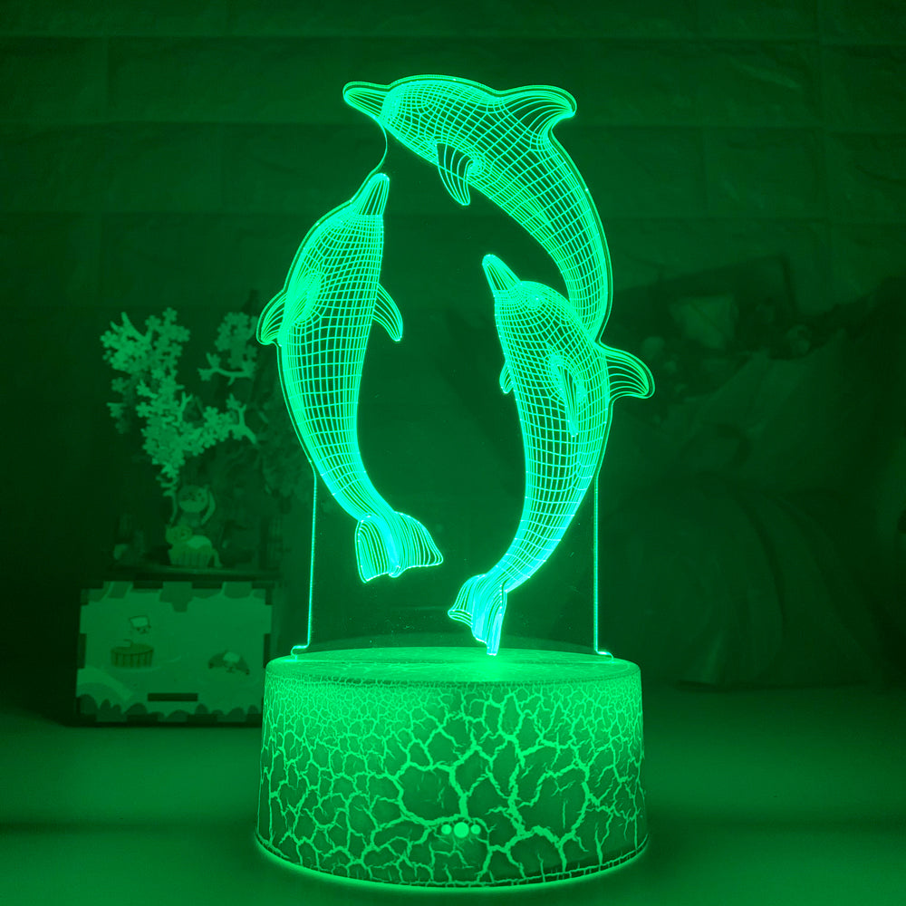 Remote Touch Control 3D LED Night Light - The Online Oasis