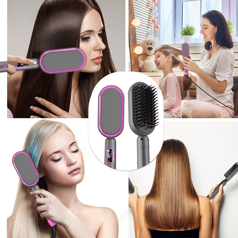 Multifunctional Hot Air Combing And Straight Rolling Dual Purpose Hair Dryer - The Online Oasis