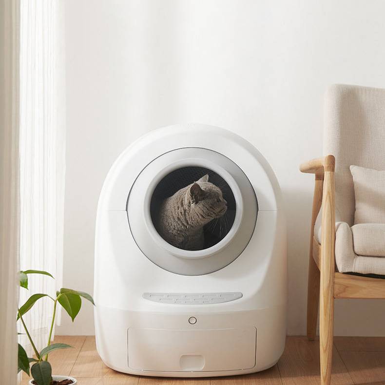 Electric Fully Enclosed Smart Cat Litter Box – The Online Oasis