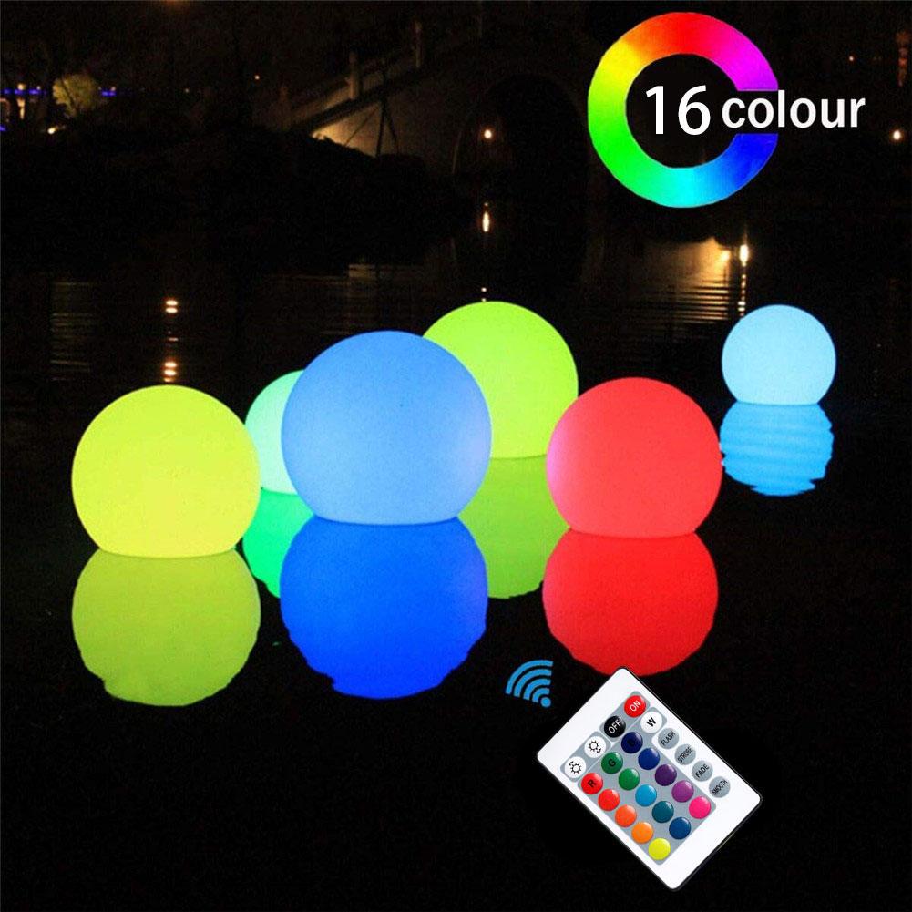 LED Remote Control Light Emitting Ball RGB Color - The Online Oasis