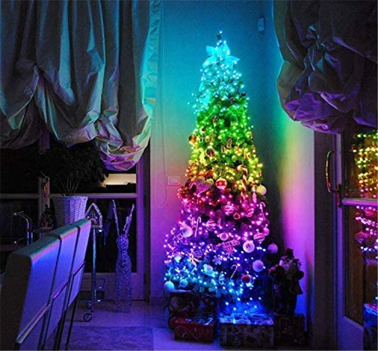 Bluetooth point control Christmas decoration lights - The Online Oasis