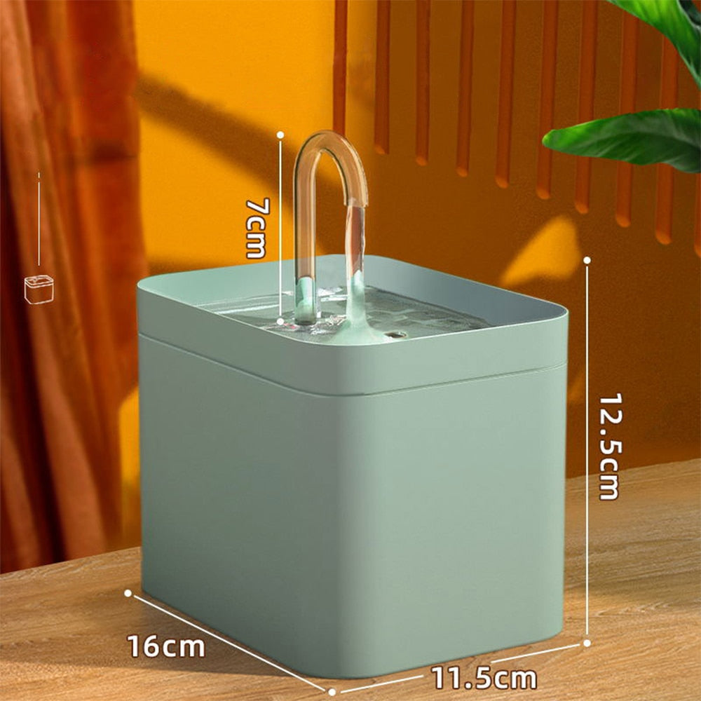 Automatic Pet Water Fountain Filter Drinking Dispenser - The Online Oasis