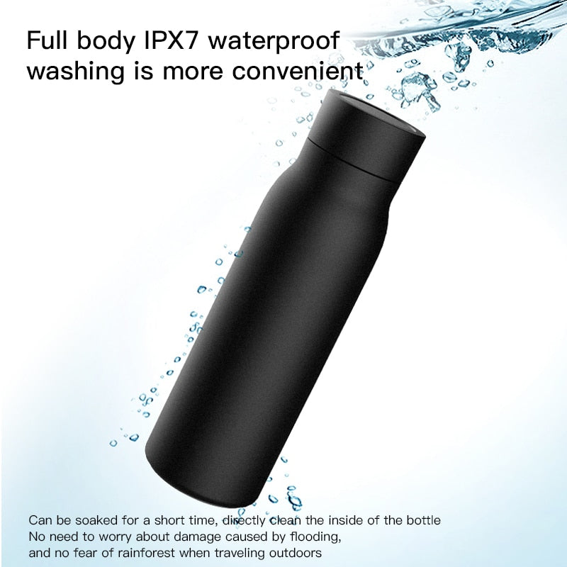 TUYA Smart Water Bottle 24-hour Insulation Monitoring Timing Reminder with LCD - The Online Oasis