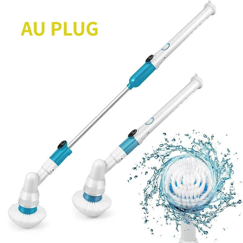 Adjustable Electric Cleaning Brush & Tool Set - The Online Oasis