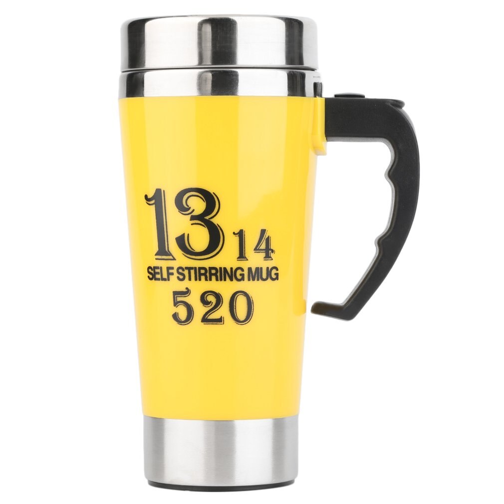 Self Stirring Stainless Steel Mug - The Online Oasis