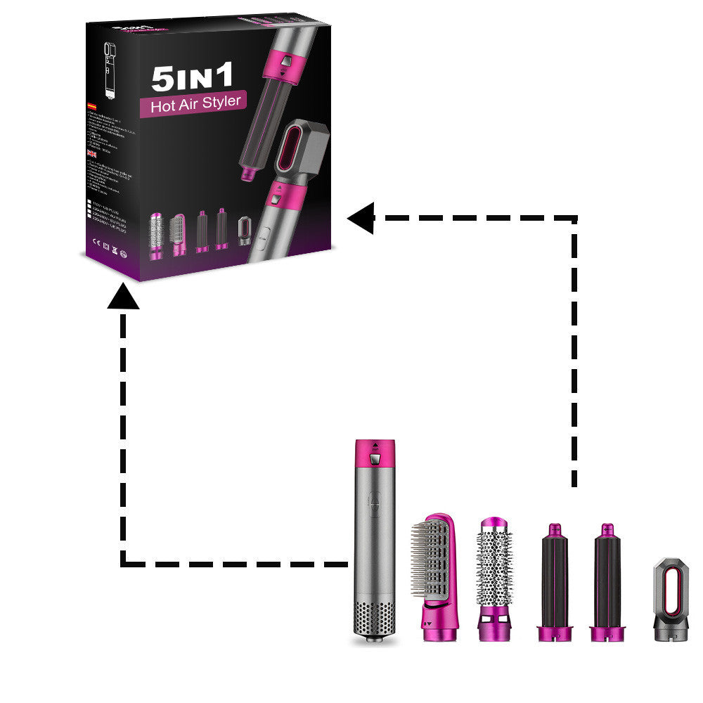 5 In 1 Hot Air Styler - The Online Oasis