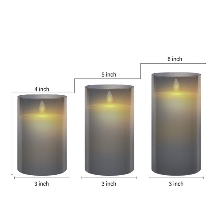 LED Electronic Remote Control Candle - The Online Oasis