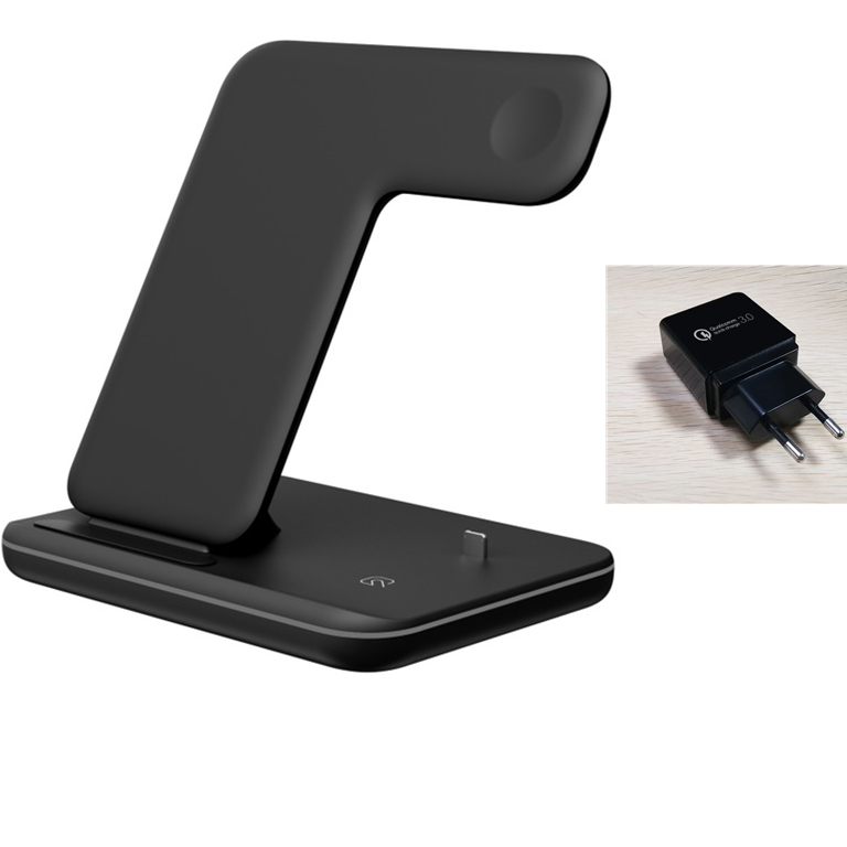 3 In 1 Wireless Charger Stand - The Online Oasis