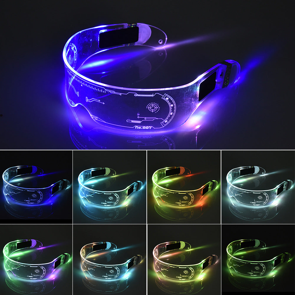 LED Luminous Glasses Christmas Party Goggles - The Online Oasis