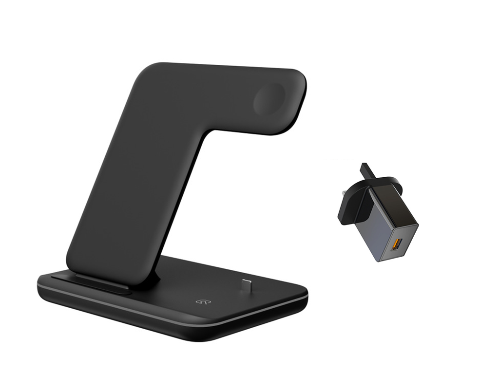 3 In 1 Wireless Charger Stand - The Online Oasis