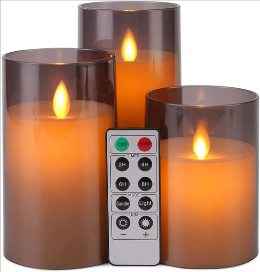 LED Electronic Remote Control Candle - The Online Oasis