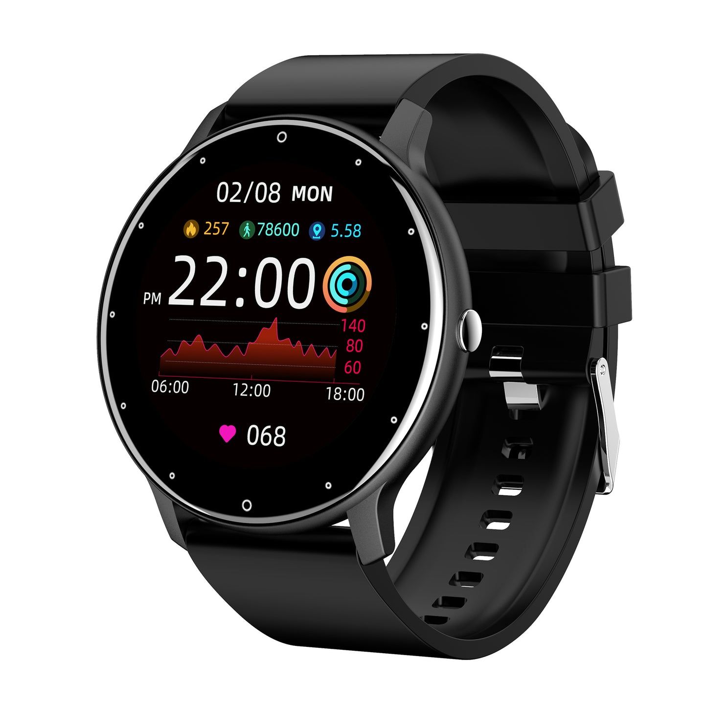 2022 New Smart Watch Men Full Touch Screen IP67 Waterproof For Android Xiaomi Samsung Redmi - The Online Oasis