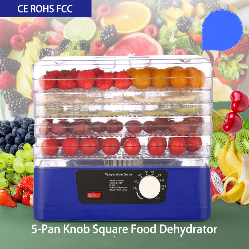 Square Fruit Dryer Household Food Dehydrated Pet Food Air Dryer - The Online Oasis